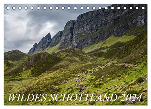 Wildes Schottland 2024 (Tischkalender 2024 DIN A5 quer), CALVENDO Monatskalender von CALVENDO