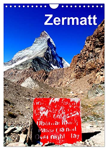 Zermatt (Wandkalender 2024 DIN A4 hoch), CALVENDO Monatskalender von CALVENDO