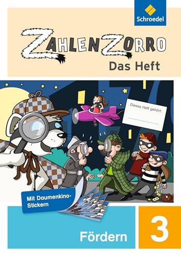 Zahlenzorro - Das Heft: Förderheft 3 von Westermann Bildungsmedien Verlag GmbH