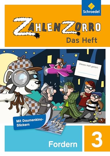 Zahlenzorro - Das Heft: Forderheft 3