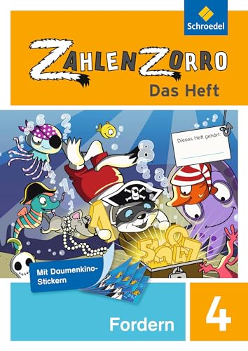 Zahlenzorro - Das Heft: Forderheft 4