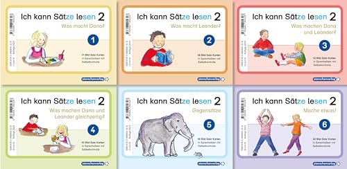 Ich kann Sätze lesen Teil 2 in Sprechsilben mit Dana und Leander: 6 verschiedene Themen, 100 Sätze-Lesekarten mit rückseitiger Selbstkontrolle für die ... Selbstkontrolle für die 1. und 2. Klasse Ich kann Sätze lesen Teil 2 in Sprechsilben mit Dana und Leander: 6 verschiedene Themen, 100 Sätze-Lesekarten mit rückseitiger Selbstkontrolle für die ... Selbstkontrolle für die 1. und 2. Klasse von Sternchenverlag GmbH