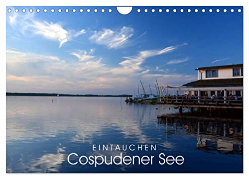 EINTAUCHEN - Cospudener See (Wandkalender 2024 DIN A4 quer), CALVENDO Monatskalender von CALVENDO