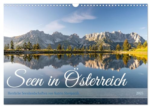 Seen in Österreich (Wandkalender 2025 DIN A3 quer), CALVENDO Monatskalender von CALVENDO