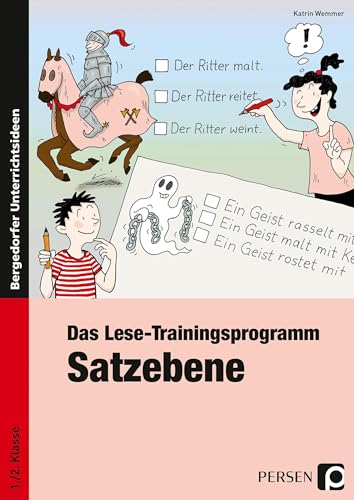 Das Lese-Trainingsprogramm: Satzebene: (1. und 2. Klasse) von Persen Verlag i.d. AAP