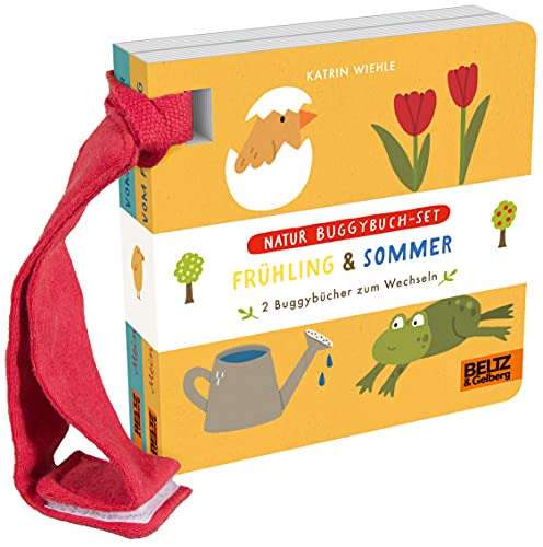 Natur Buggybuch-Set: Frühling und Sommer: 2 Buggybücher zum Wechseln