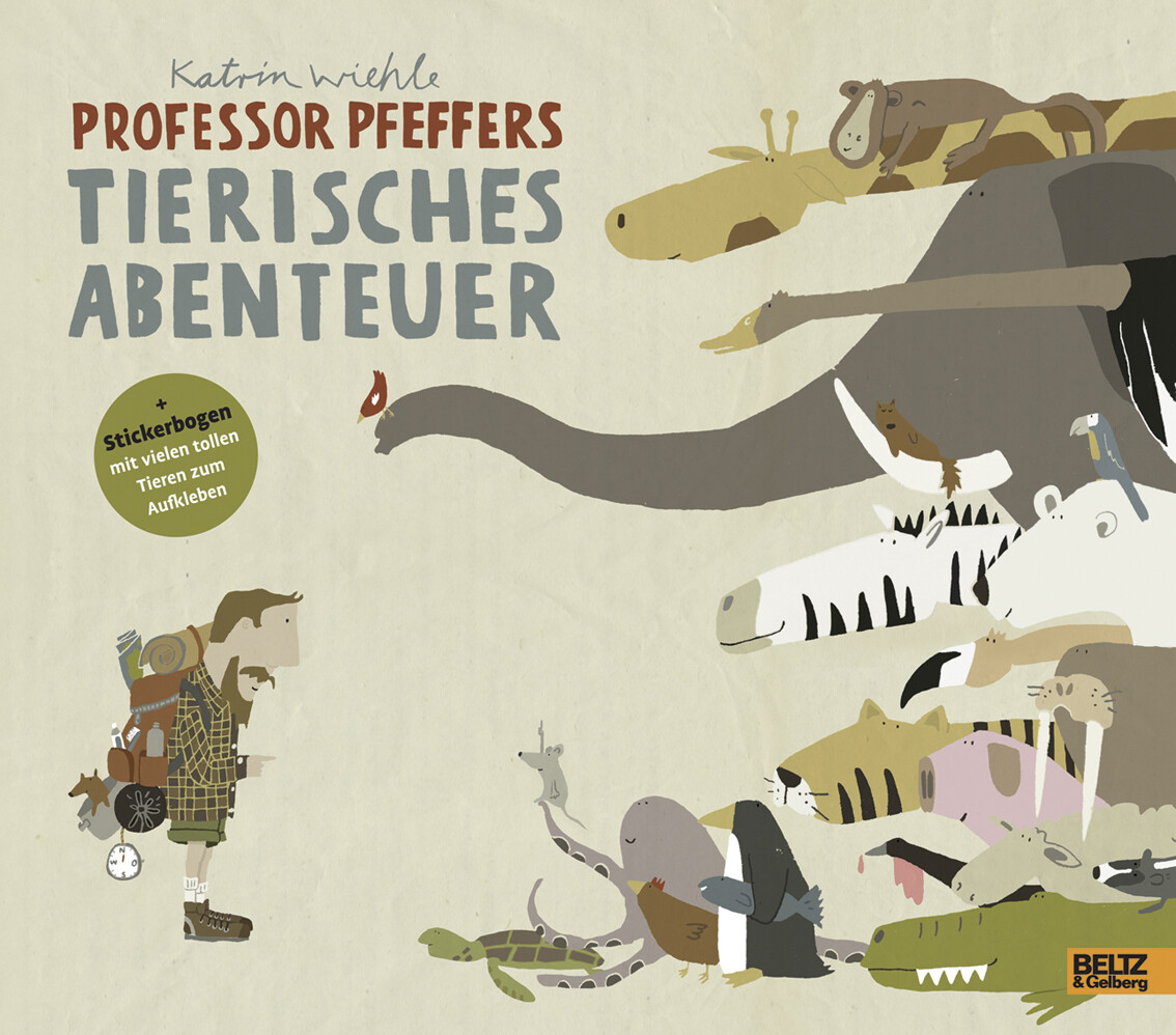 Professor Pfeffers tierisches Abenteuer von Beltz GmbH Julius