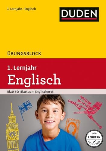 Übungsblock Englisch 1. Lernjahr: Blatt für Blatt zum Englischprofi (Duden - Einfach klasse)