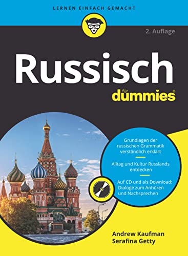 Russisch für Dummies: Inklusive Originaldialogen zum Anhören - zum Download und als MP3-CD