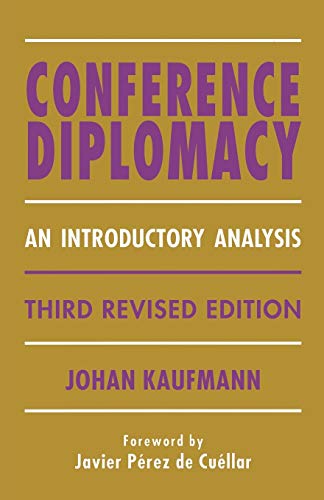 Conference Diplomacy: An Introductory Analysis von MACMILLAN