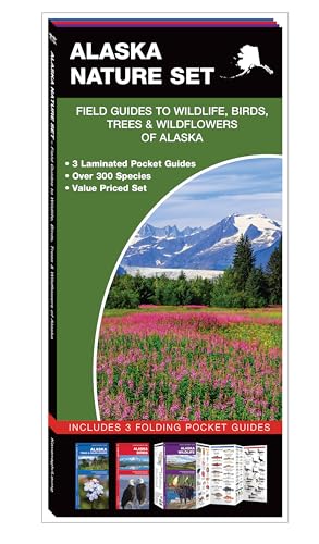 ALASKA NATURE SET: Field Guides to Wildlife, Birds, Trees & Wildflowers of Alaska (Pocket Naturalist Guide)