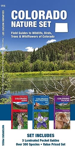 COLORADO NATURE SET: Field Guides to Wildlife, Birds, Trees & Wildflowers of Colorado