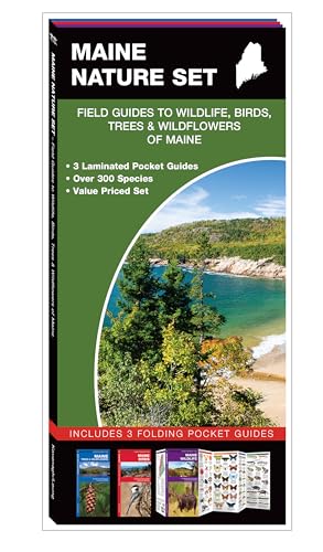 MAINE NATURE SET: Field Guides to Wildlife, Birds, Trees & Wildflowers of Maine (A Pocket Naturalist Guide)