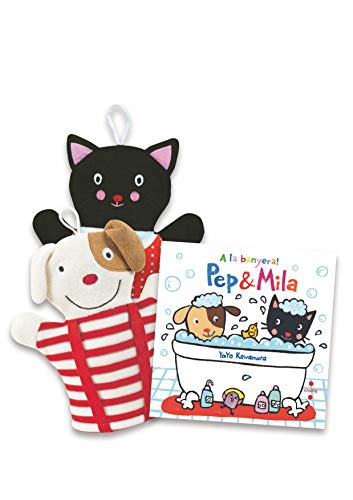 Pep i Mila. Lot A la banyera! Llibre + manyoples: Pack amb una manyopla de bany (Pep & Mila)