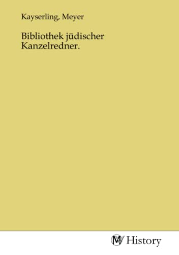 Bibliothek jüdischer Kanzelredner.