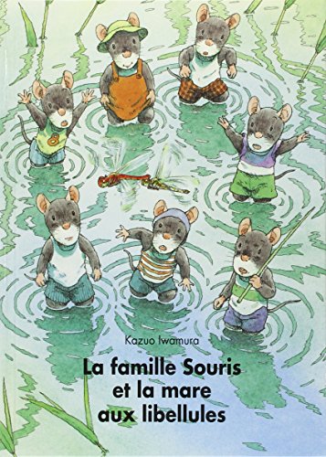 famille souris et la mare aux libellules