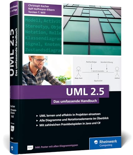 UML 2.5: Das umfassende Handbuch (Ausgabe 2021) – inkl. DIN A2-Poster mit allen Diagrammtypen von Rheinwerk Verlag GmbH