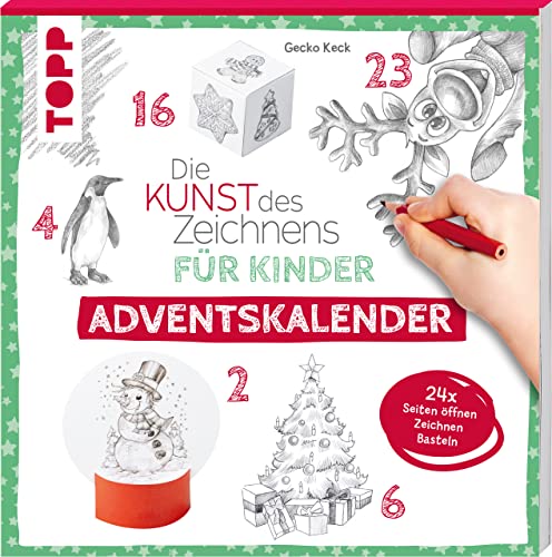 Die Kunst des Zeichnens für Kinder Adventskalender: 24x Seiten öffnen, 24x Zeichnen, 24x Basteln Die Kunst des Zeichnens für Kinder Adventskalender: 24x Seiten öffnen, 24x Zeichnen, 24x Basteln