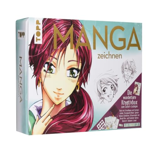 Manga zeichnen - Die wunderbare Kreativbox: Der Einstieg in die Welt des Manga-Zeichnens von Frech