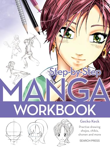 Step-by-step Manga Workbook von Search Press Ltd
