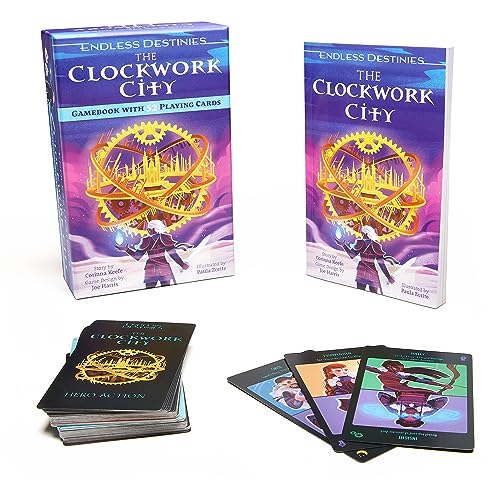 Endless Destinies: The Clockwork City: Interactive Book and Card Game von Arcturus