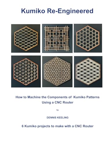 Kumiko Re-Engineered: How to Machine the Components of Kumiko Patterns Using a CNC Router von Independently published