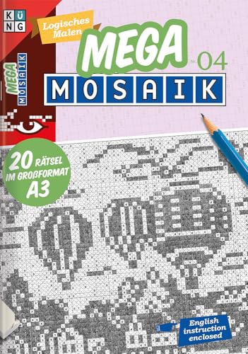 Mega-Mosaik 04: limitierte Auflage (Mega Mosaik Mappe) von Keesing Schweiz AG