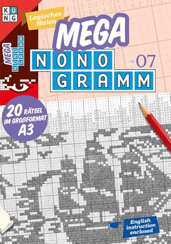 Mega-Nonogramm 07 (Mega Nonogramm Mappe): limitierte Auflage von Keesing Schweiz AG