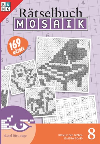 Mosaik Rätselbuch Nr. 8 (Logik-Rätsel): Rätsel fürs Auge