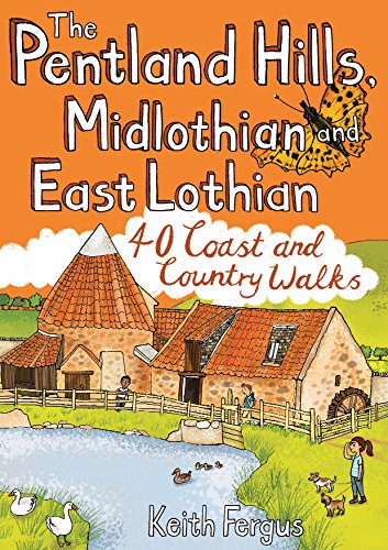 The Pentland Hills, Midlothian and East Lothian: 40 Coast and Country Walks von Pocket Mountains Ltd