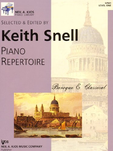 GP601 - Piano Repertoire - Baroque & Classical - Level 1 von Neil A. Kjos