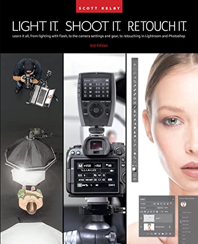Light It, Shoot It, Retouch It: Learn It All, from Lighting With Flash, to the Camera Settings and Gear, to Retouching in Lightroom and Photoshop