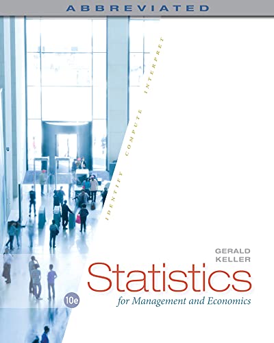 Statistics for Management and Economics, Abbreviated: Abbreviated Edition von Cengage Learning