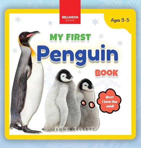 My First Penguin Book: Activities and Fun Facts About Penguins for Kids 3-5 (Early Wildlife Readers, Band 5) von Bellanova Books