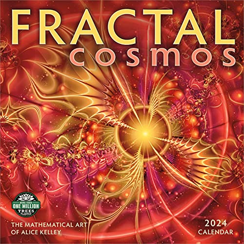 Fractal Cosmos 2024 Calendar: The Mathematical Art of Alice Kelley von Amber Lotus