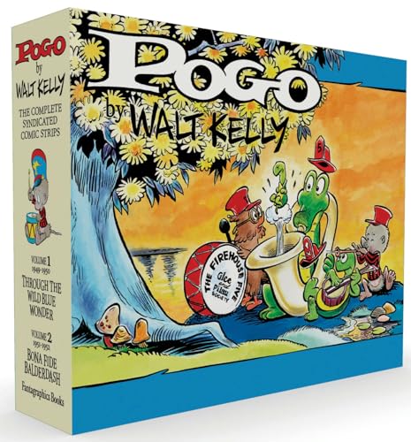 POGO Vols. 1 & 2 Gift Set: Through the Wild Blue Wonder and Bona Fide Balderdash (Walt Kelly's Pogo)