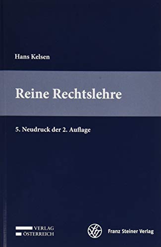 Reine Rechtslehre von Steiner Franz Verlag
