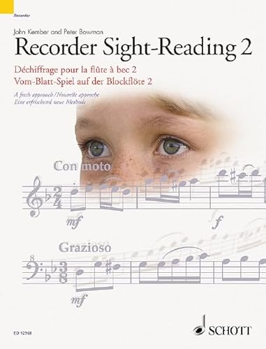 Vom-Blatt-Spiel auf der Blockflöte 2: Eine erfrischend neue Methode. Band 2. Blockflöte. (Schott Sight-Reading Series, Band 2, Band 2) von Schott