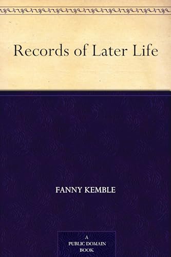 Records of Later Life von Anson Street Press