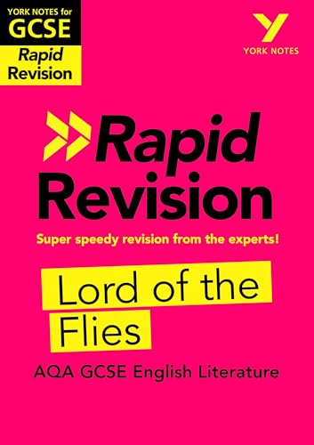 York Notes for AQA GCSE (9-1) Rapid Revision: Lord of the Flies: Study Guide (York Notes - Rapid) von Pearson ELT