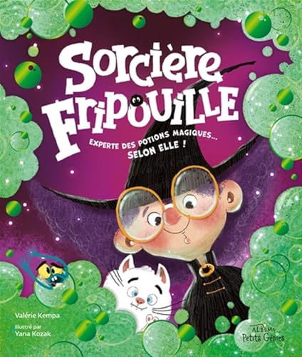 Sorcière Fripouille Experte des potions magiques... selon elle ! von PETITS GENIES