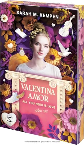 Valentina Amor. All you need is love (oder so): Humorvolles und göttlich chaotisches Abenteuer für Teenager | Exklusiver Farbschnitt in limitierter Erstauflage