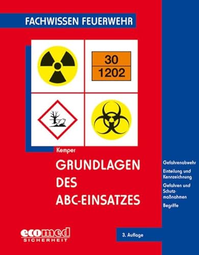 Grundlagen des ABC-Einsatzes: Gefahrenabwehr - Einteilung und Kennzeichnung - Gefahren und Schutzmaßnahmen - Begriffe (Fachwissen Feuerwehr): ... - Einsatzplanung und -vorbereitung - Begriffe