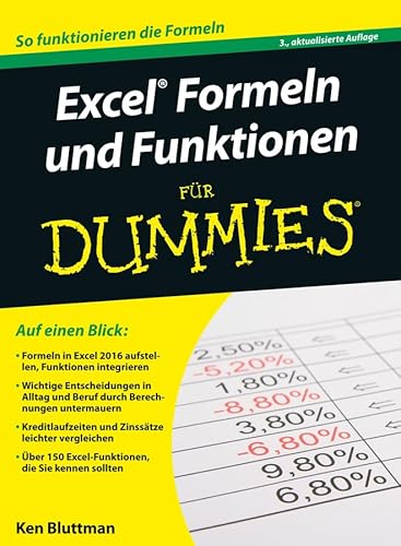 Excel Formeln und Funktionen für Dummies: So funktionieren die Formeln
