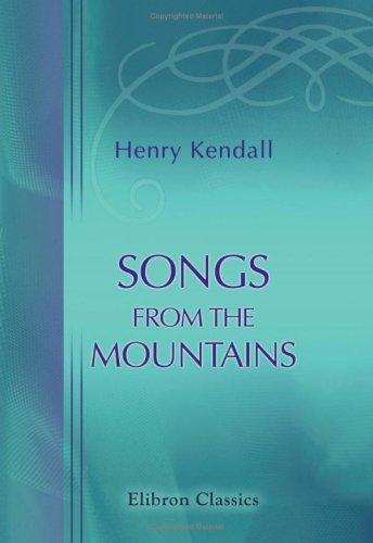 Songs from the Mountains von Adamant Media Corporation