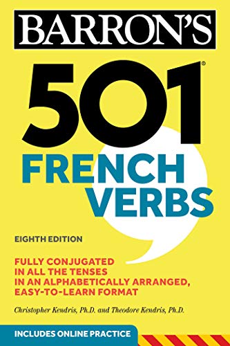 501 French Verbs, Eighth Edition (Barron's 501 Verbs)