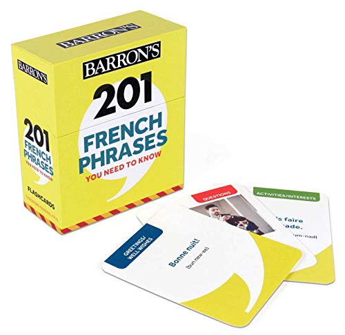201 French Phrases You Need to Know Flashcards (Barron's Foreign Language Guides) von Barrons Educational Series
