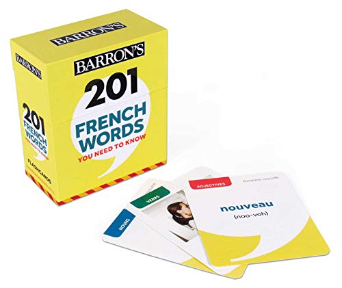 201 French Words You Need to Know Flashcards (Barron's Foreign Language Guides) von Simon & Schuster
