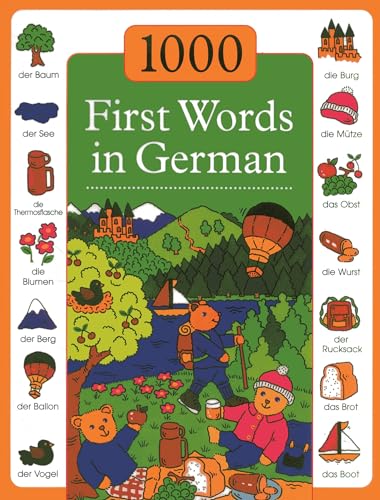 1000 First Words in German von Armadillo Music
