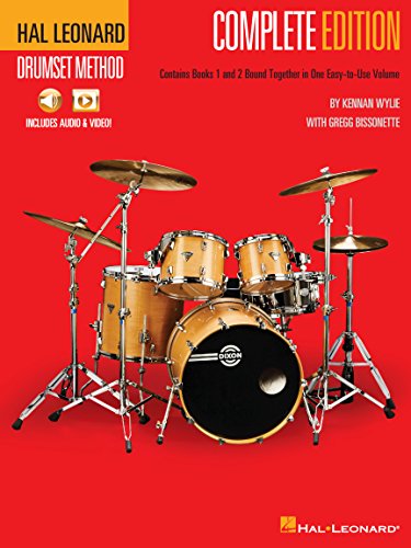 Hal Leonard Drumset Method - Complete Edition: Books 1 & 2 with Video and Audio: Complete Edition with Video and Audio von Hal Leonard